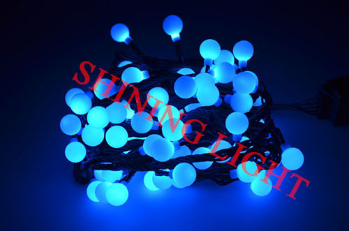 EU4 LED string light with ball